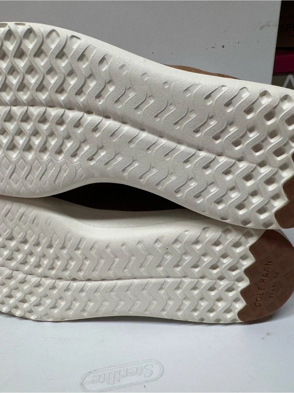 Cole Haan Women's GrandPro Suede Sneakers in Chestnut - Picture 8 of 8